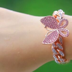 Rosegold- Butterfly bracelet